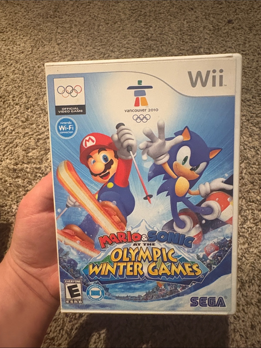 Nintendo Wii Mario & Sonic Olympic Winter Games 2010